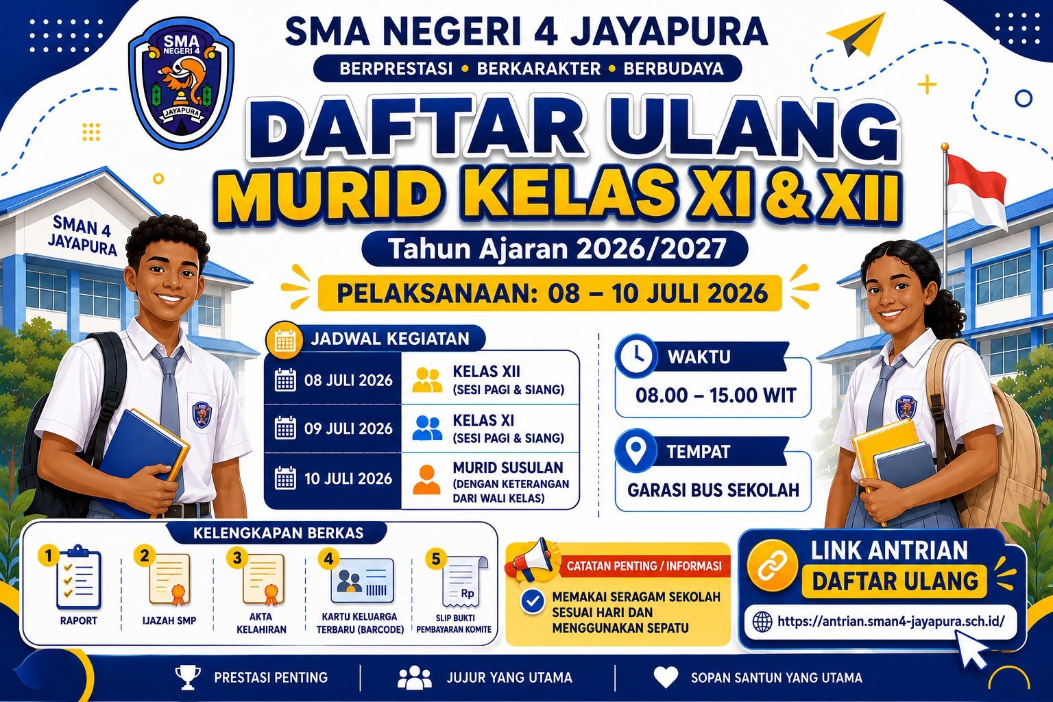 daftar ulang